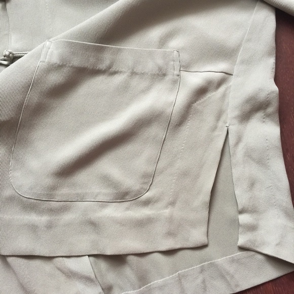 Men’s Pure Silk Kung Fu Jacket Sz XXL - Picture 5 of 8